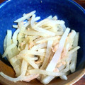 アネクメーネ's cooksnap of when they made 捨てちゃイヤっ　大根皮のツナ炒め　どすぇ.