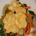 おなかふにふに's cooksnap of when they made ふわ②卵★青梗菜とキノコのバタポンソテー.