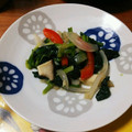 たぼーん's cooksnap of when they made 新玉ねぎとほうれん草のガーリック炒め☆.