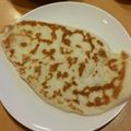 EARTHママ's cooksnap of when they made 簡単手捏ねで＊お手軽手作りナン.