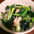 KAZEママ's cooksnap of when they made 〜妊娠中に〜鉄分たっぷり小松菜炒め❁.