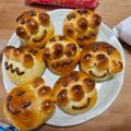 tokachi's cooksnap of when they made かわいい手作りアンパンマンのパン(^^♪.