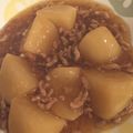 寺娘。's cooksnap of when they made とろけるカブのそぼろ煮.