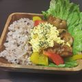 クックW6D6MF☆'s cooksnap of when they made 照り焼きチキン丼〜たまごサラダのせ〜.