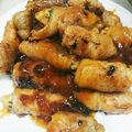 きゃんちゃん♪♪♪'s cooksnap of when they made たけのこ豚肉巻き.