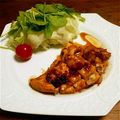 まっさまさママ's cooksnap of when they made 簡単！チキンのにんにく照り焼き.