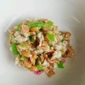 まっか♪'s cooksnap of when they made 離乳食　中期　鶏ささ身と納豆のあえもの.