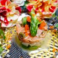 makichihua's cooksnap of when they made ✿サーモン＆アスパラ＆長芋のミルフィーユ.