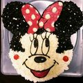 ShidouMama's cooksnap of when they made 誕生日に♡ミニーちゃんケーキ.