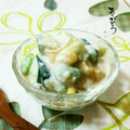 ♪珠香♪'s cooksnap of when they made スプーンでどうぞ♪夏のさっぱり白和え.
