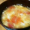ねーさん丸's cooksnap of when they made ふんわり卵のトマトスープ.