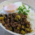 caramel-cookie's cooksnap of when they made 簡単エスニック♪なそぼろ丼.