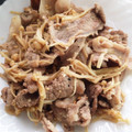 ナガヲ's cooksnap of when they made 豚小間とえのきの塩麹ガーリック炒め.