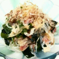 ☆瑠璃茉莉☆'s cooksnap of when they made *春雨とわかめの梅ツナ和え*.