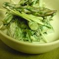 べるり's cooksnap of when they made アスパラのカラシマヨ和え.