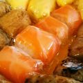 comomuz's cooksnap of when they made サーモンの手まり寿司.
