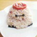 みっくママ's cooksnap of when they made 簡単作成(≧∇≦)ベイマックスおにぎり.