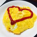 クックVB3KJQ☆'s cooksnap of when they made フワフワ卵の簡単チーズインオムライス♡.
