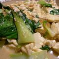 すかいふわり's cooksnap of when they made 豆腐＆チンゲン菜のオイスターソース炒め.