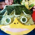 ozushi's cooksnap of when they made 園児キャラ弁 ノガッパ 妖怪ウォッチ.