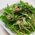 ピーホ's cooksnap of when they made シーチキンと水菜で簡単和風サラダ.