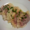ぶサン's cooksnap of when they made つるるんっ。キムチ水餃子.
