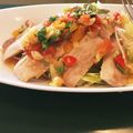 douzen's cooksnap of when they made 豚ヒレ肉のピリ辛野菜ソース.