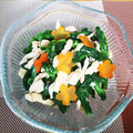 ありありあり's cooksnap of when they made 菜の花と鶏肉★わさびマヨしょうゆ和え.