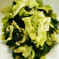 ＊ゆうみん＊'s cooksnap of when they made 簡単！レタスときゅうりの絶品サラダ.