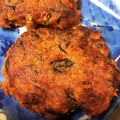なばなんば's cooksnap of when they made 離乳食完了期.ツナ缶ハンバーグ.