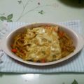 とっぴシェフ's cooksnap of when they made カレーマカロニグラタン☆小麦粉・牛乳不要.