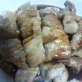 タケノン's cooksnap of when they made ｳﾅｷﾞじゃなくて!?☆豚蒲重☆.