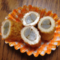 ＊はみ＊'s cooksnap of when they made 竹輪で！ごぼうの肉巻き風♡.