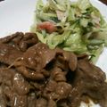 ♡♡山P大好き♡♡'s cooksnap of when they made レタスとキュウリの簡単サラダ.