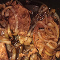 雄ちゃんのママ's cooksnap of when they made 簡単!!厚切りロースの生姜焼き.