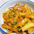 チャリpan's cooksnap of when they made 竹の子の実山椒煮♪.