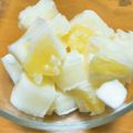 たんぽっぽ♪♪♪'s cooksnap of when they made 缶詰で簡単♪ミルクパイナップル寒天.