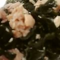 平野モコ's cooksnap of when they made 春わかめとシーチキンの和え物.
