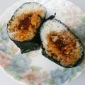 イヌニマス's cooksnap of when they made ◎醤油漬け卵で卵かけご飯風おにぎり♪*゜.