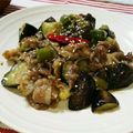 白夜要's cooksnap of when they made ずぼら管理栄養士なすとピーマン味噌炒め.