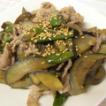 Ｐｉｒａ's cooksnap of when they made 豚バラと茄子とピーマン炒め.