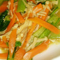あいゆうが's cooksnap of when they made 小松菜とにんじんのバター炒め.