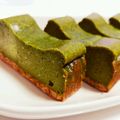 いけひら's cooksnap of when they made 濃厚☆甘さ控えめ抹茶チーズケーキ.