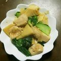 みみりん♪♪'s cooksnap of when they made 筍と塩麹チキンのオイバターソテー.
