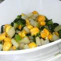 ことゆずこ's cooksnap of when they made 超簡単☆大根の皮と葉のコーンバター.
