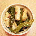 シナモシナモ's cooksnap of when they made サッと一品♪ピーマンと油揚げのおかか和え.