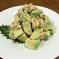 ままばなな1020's cooksnap of when they made アボカド鮭マヨ和え✿.