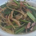 もうすぐゆうこちん's cooksnap of when they made 小松菜と舞茸の昆布茶パスタ.