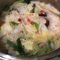 たなかno's cooksnap of when they made 創味シャンタンで！絶品塩にんにく鍋.