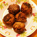千代華❀✿'s cooksnap of when they made 鰯と新ごぼうのつみれ揚げボール.